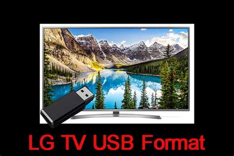 lg smart tv card reader|LG TV usb format.